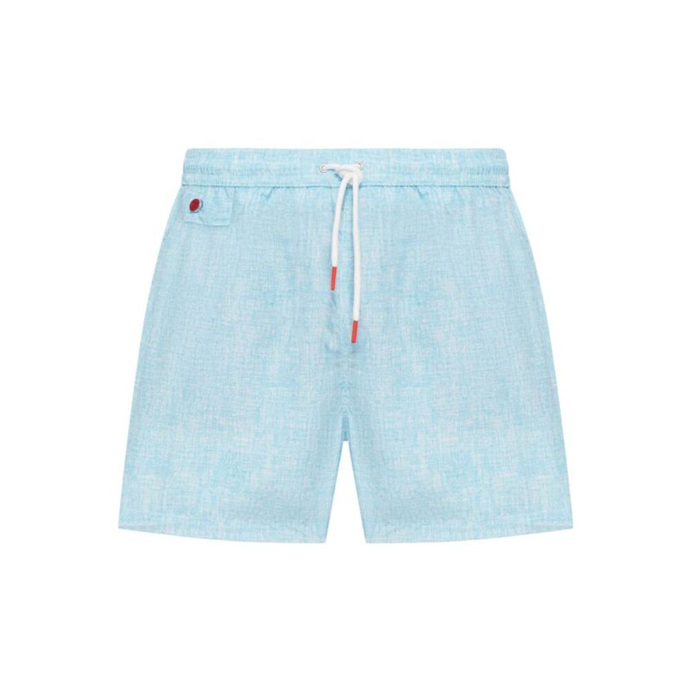 Kiton Men Swimsuit In Lightweight Technical Fabric